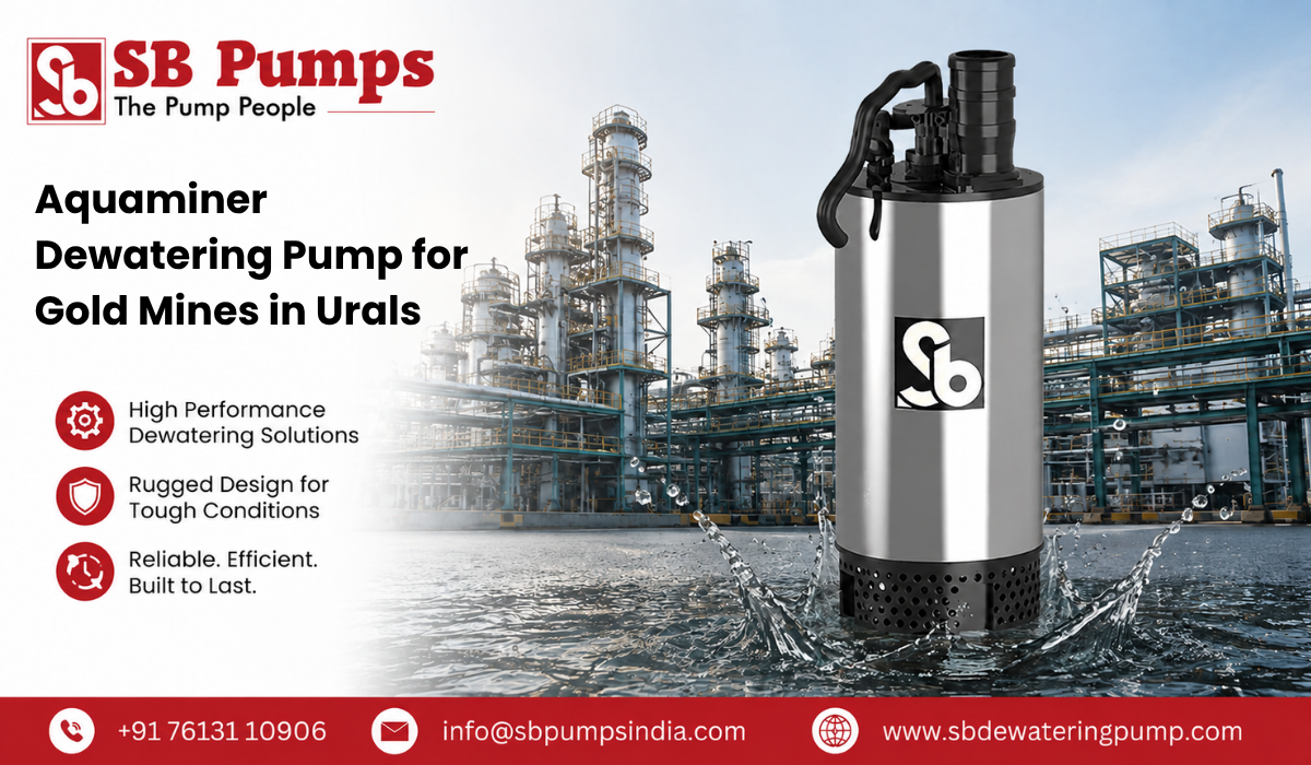 Aquaminer Dewatering Pump for Gold Mines in Urals