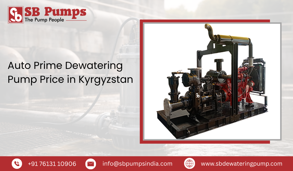 Auto Prime Dewatering Pump Price in Kyrgyzstan