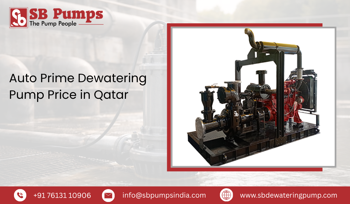 Auto Prime Dewatering Pump Price in Qatar