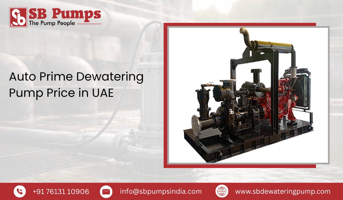 Auto Prime Dewatering Pump Price in UAE