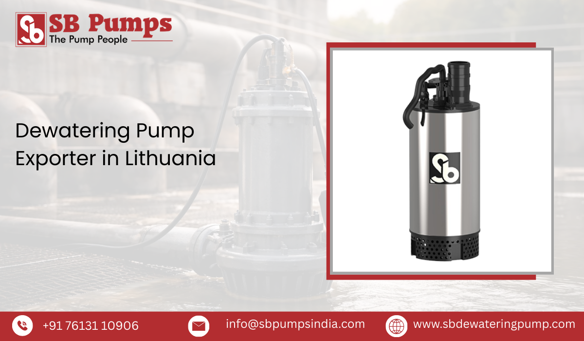Dewatering Pump Exporter in Lithuania
