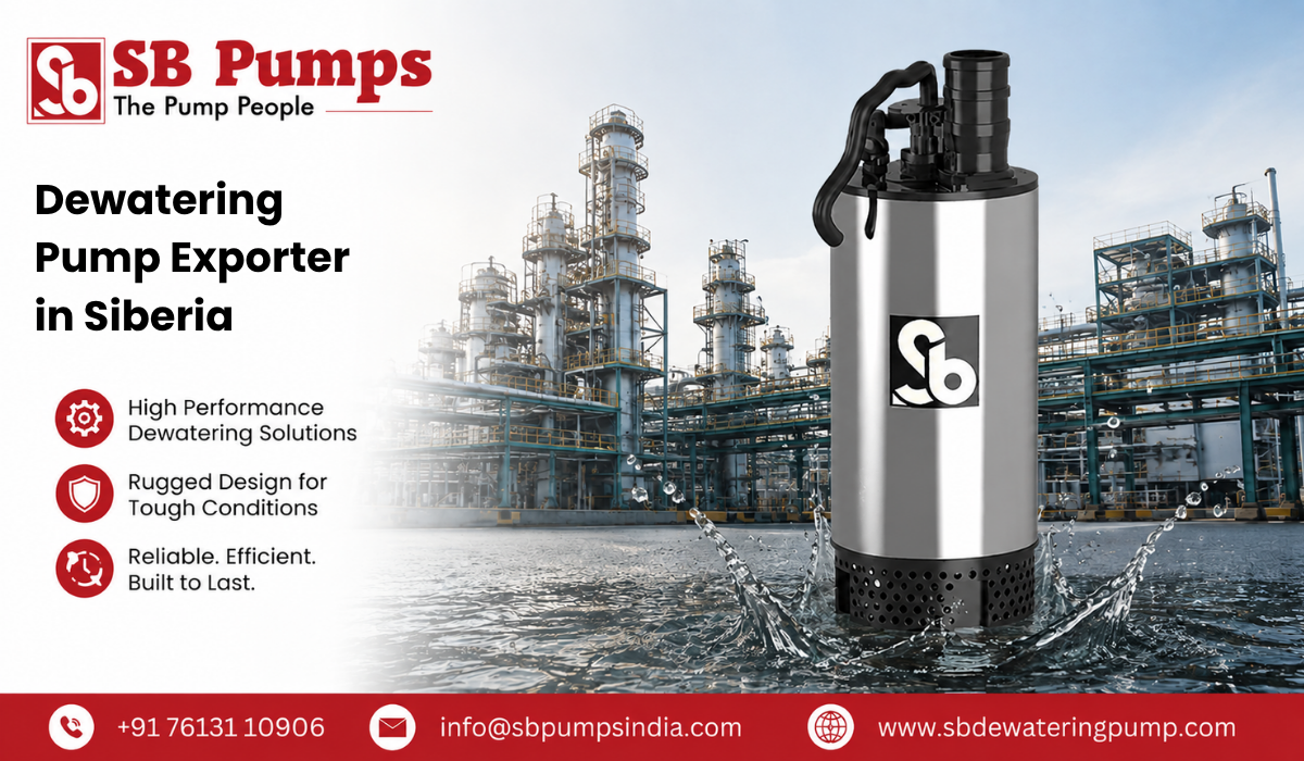 SB Pumps – Dewatering Pump Exporter in Siberia