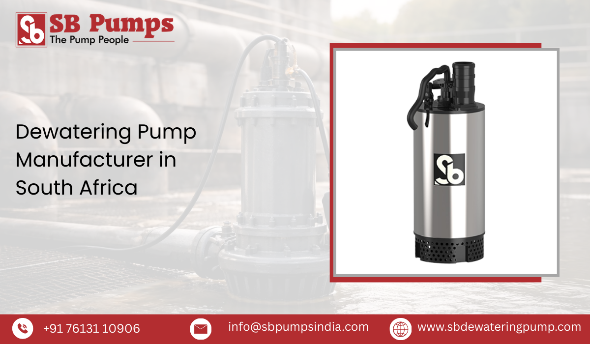 Dewatering Pump Manufacturer in South Africa