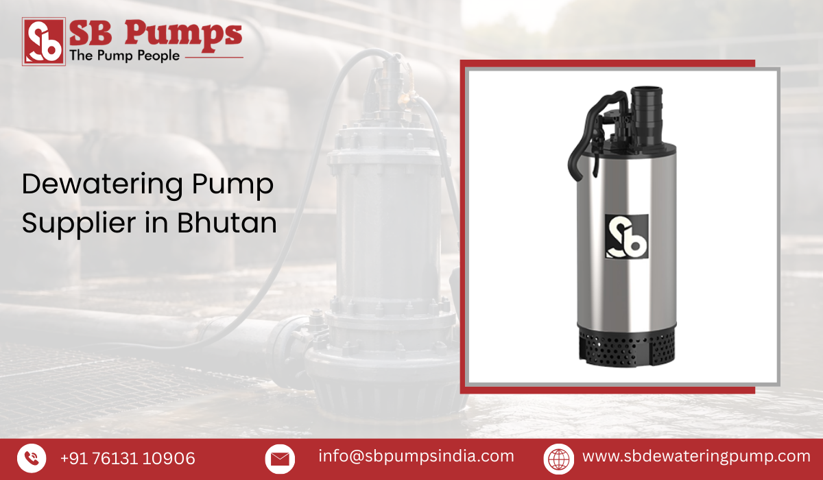 Dewatering Pump Supplier in Bhutan