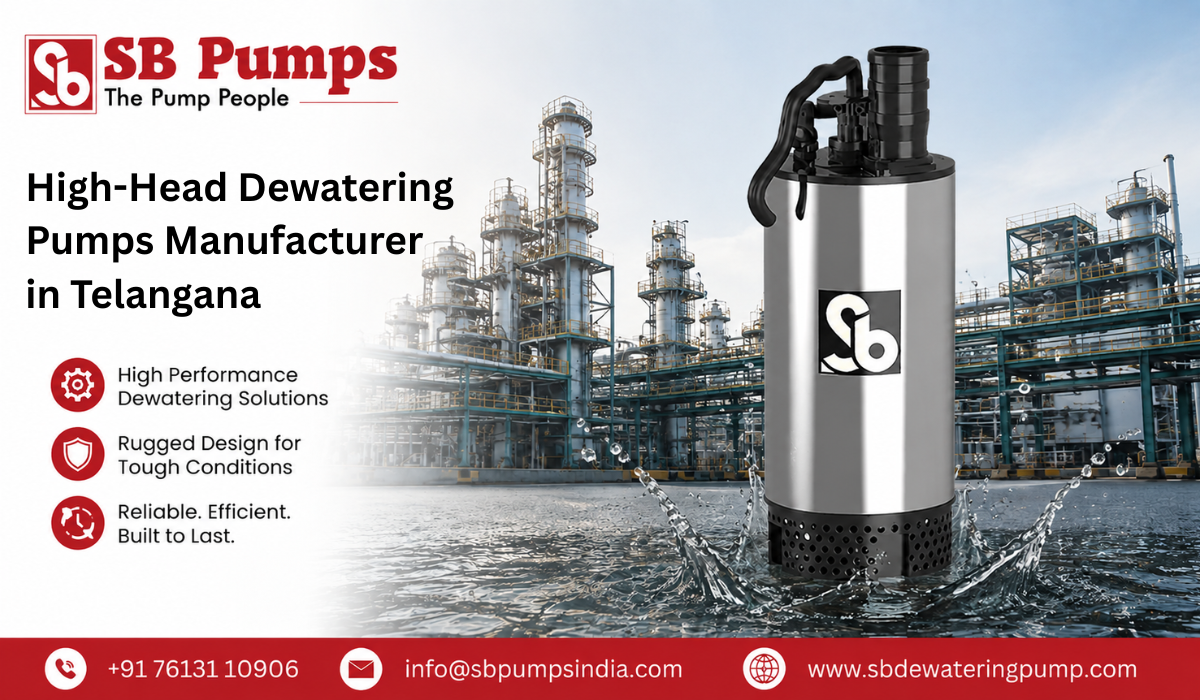 High-Head Dewatering Pumps Manufacturer in Telangana 