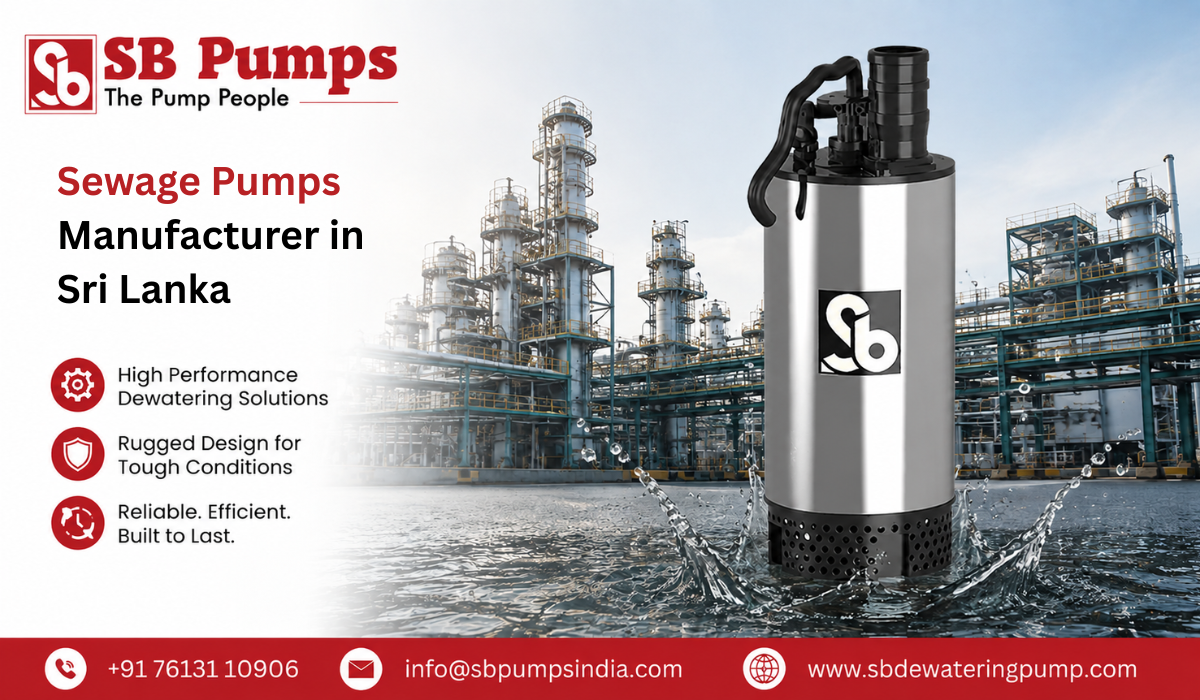 Sewage Pumps Manufacturer in Sri Lanka