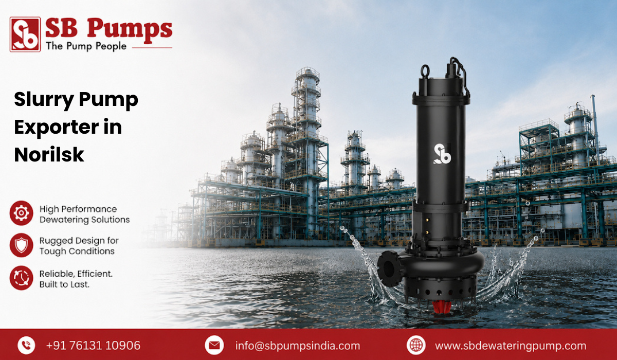 Slurry Pump Exporter in Norilsk – SB Pumps