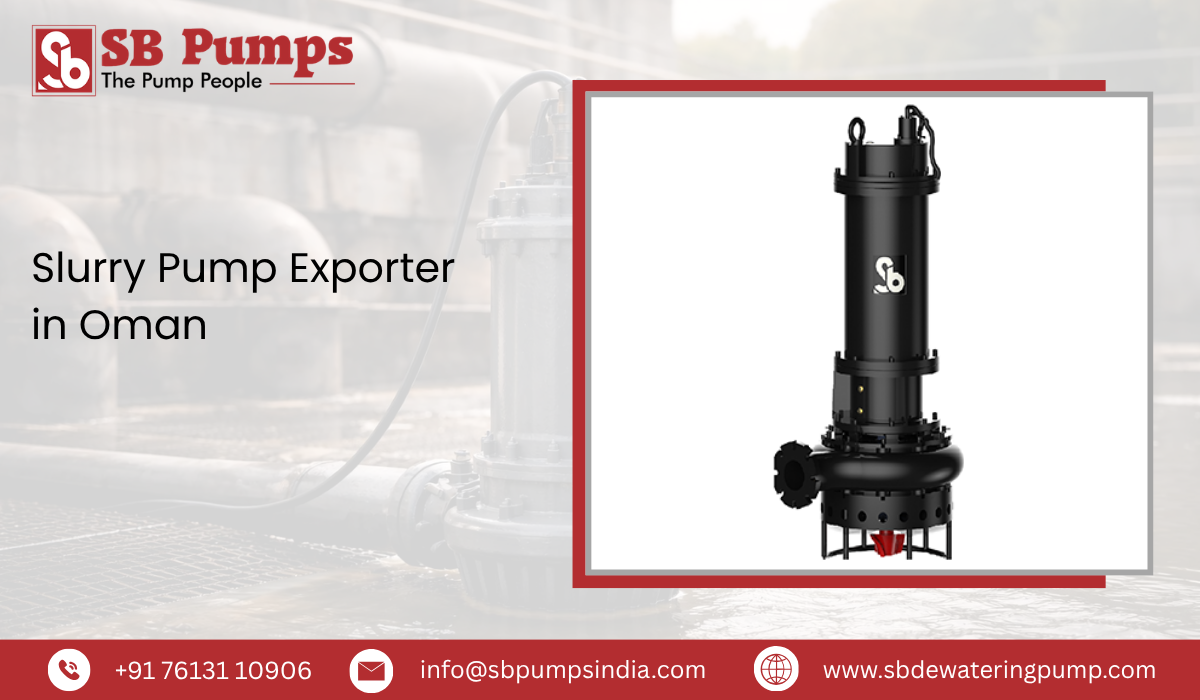 Slurry Pump Exporter in Oman