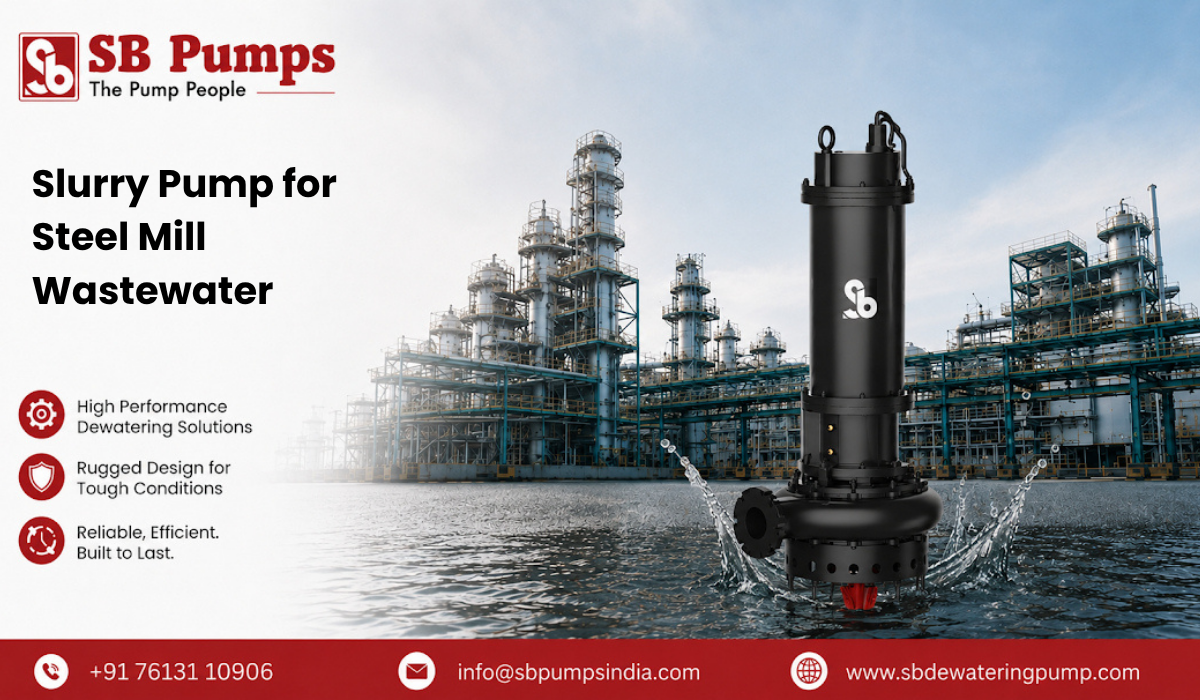 Slurry Pump for Steel Mill Wastewater