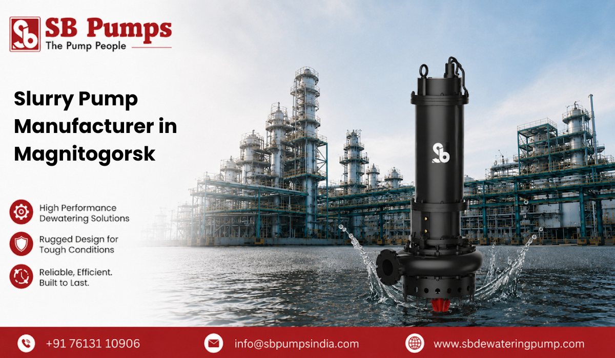 Slurry Pump Manufacturer in Magnitogorsk – SB Pumps
