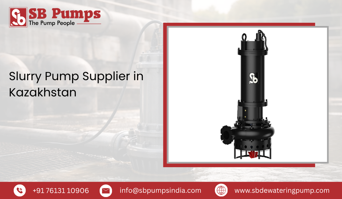 Slurry Pump Supplier in Kazakhstan